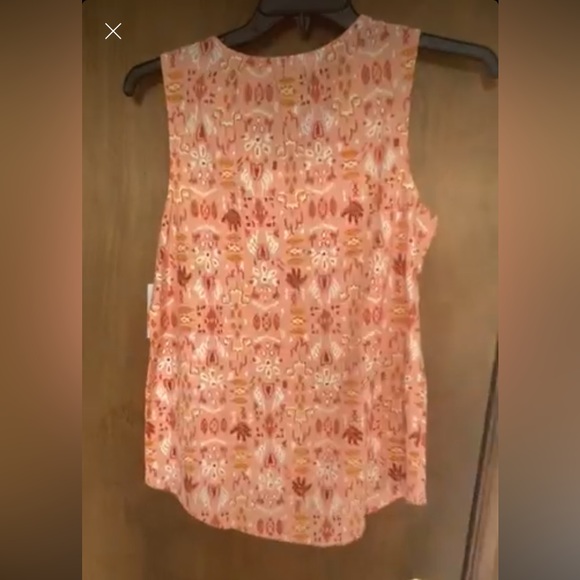 Sonoma print sleeveless top size S - Picture 11 of 13